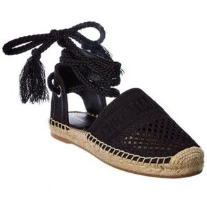 Steve Madden Black Espadrille Sandals